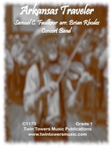 Arkansas Traveler Concert Band sheet music cover